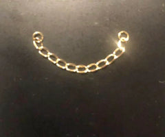 22k gold Nose chain