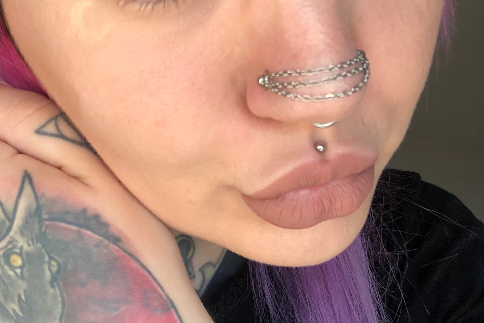 Triple nose chain - Main Image